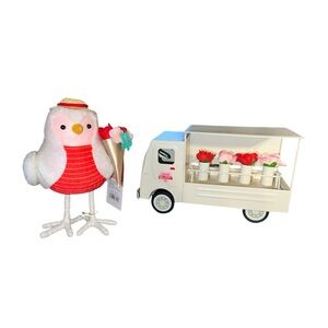 Target spritz collectible bird Jet and Cupid’s delivery truck valentines 2023